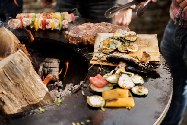 <h2>Outdoor cooking</h2>