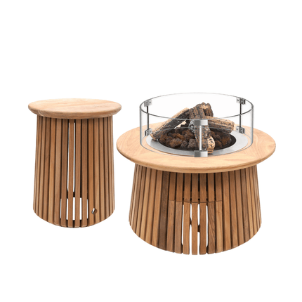 Happy Cocooning fire table set Lagune