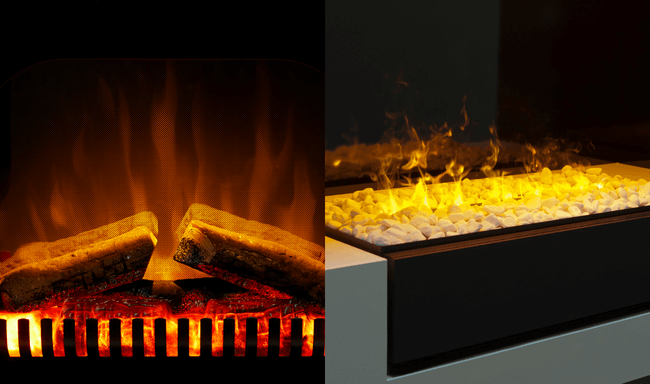 Maintaining an electric fireplace