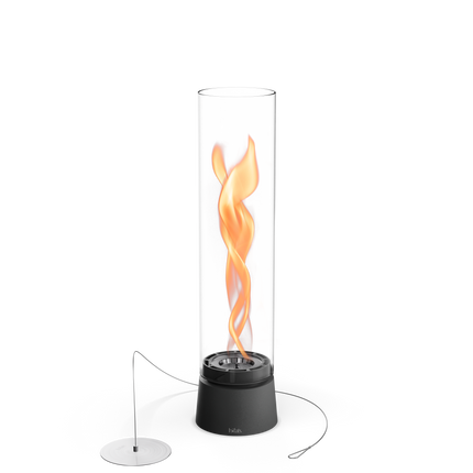 Höfats SPIN air Table Fire-Matt Black-1200
