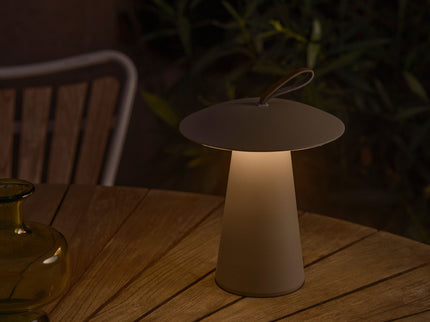 Nordlux rechargeable table lamp Ara To Go 2 LED sand