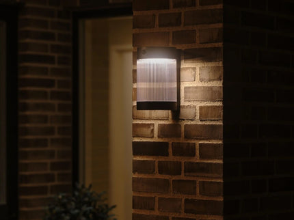 Nordlux solar wall light Coupar LED black