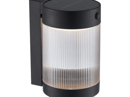 Nordlux solar wall light Coupar LED black