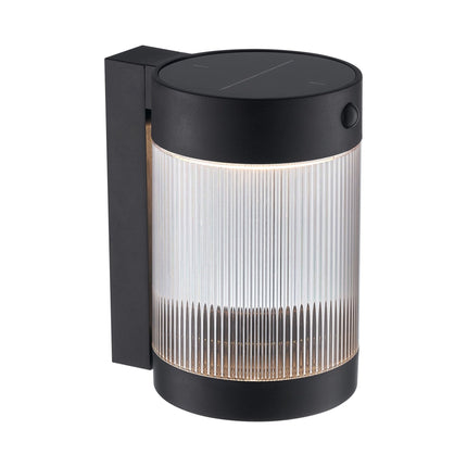 Nordlux solar wall light Coupar LED black