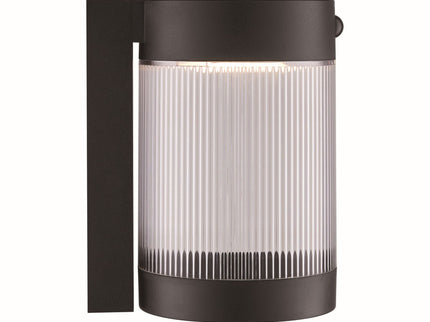Nordlux solar wall light Coupar LED black