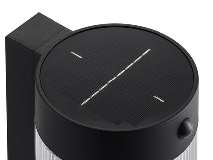 Nordlux solar wall light Coupar LED black