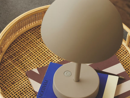 Nordlux rechargeable table lamp Ellen To Go LED beige
