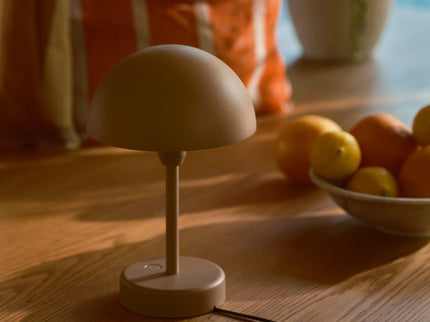Nordlux rechargeable table lamp Ellen To Go LED brown