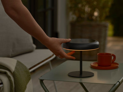 Nordlux solar table lamp Elmer LED black