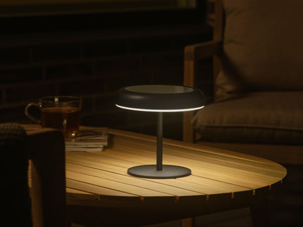 Nordlux solar table lamp Elmer LED black