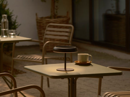Nordlux solar table lamp Elmer LED black