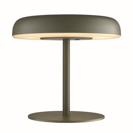 Nordlux solar table lamp Elmer LED olive green