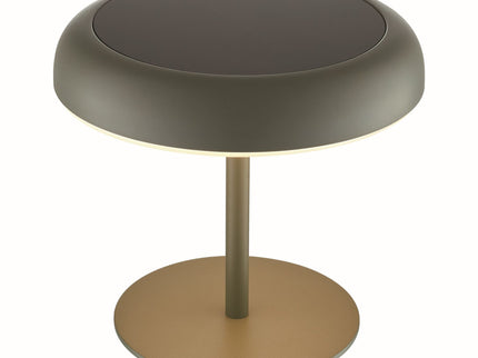Nordlux solar table lamp Elmer LED olive green