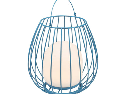 Nordlux rechargeable garden lantern Jim LED blue 