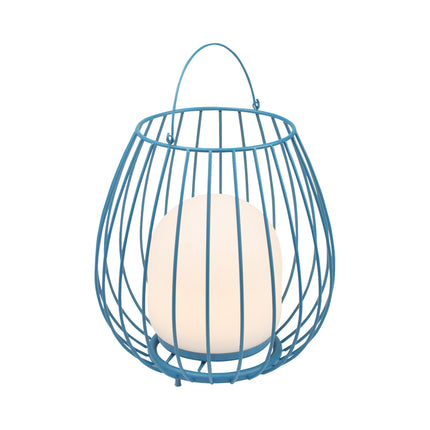 Nordlux rechargeable garden lantern Jim LED blue 