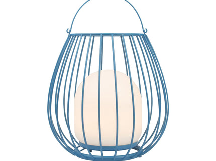 Nordlux rechargeable garden lantern Jim LED blue 