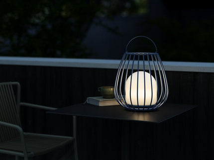 Nordlux rechargeable garden lantern Jim LED blue 