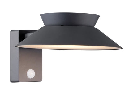 Nordlux solar wall light Justina anthracite