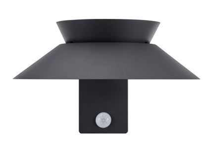 Nordlux solar wall light Justina anthracite