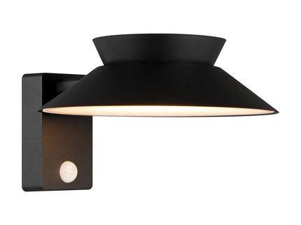 Nordlux solar wall light Justina black