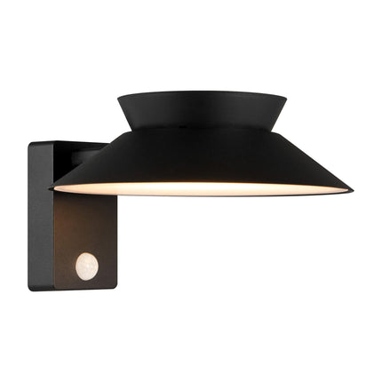 Nordlux solar wall light Justina black