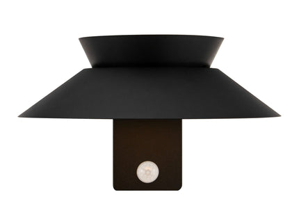 Nordlux solar wall light Justina black