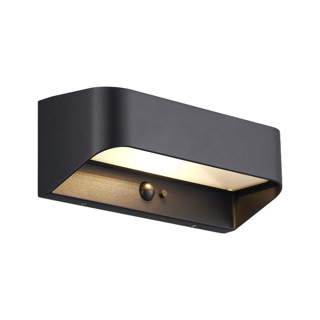 Nordlux solar wall light Marcellio LED black