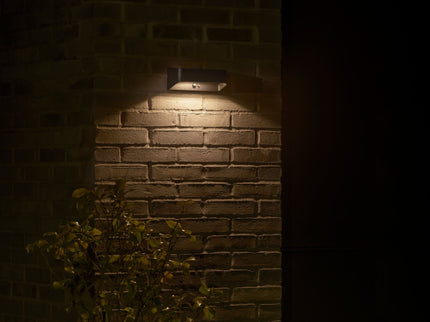 Nordlux solar wall light Marcellio LED black