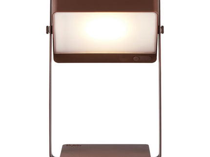 Nordlux solar table lamp Saulio LED brown