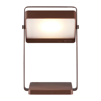 Nordlux solar table lamp Saulio LED brown