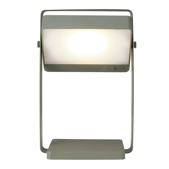 Nordlux solar table lamp Saulio LED olive green