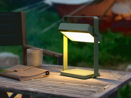 Nordlux solar table lamp Saulio LED olive green