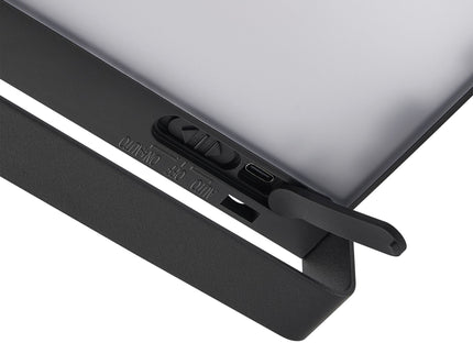 Nordlux solar wall light Saulio LED black