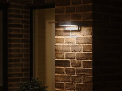 Nordlux solar wall light Saulio LED black