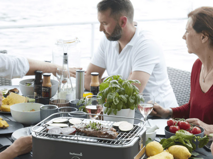  Barbecook E-Carlo Elektrische Tafelgrill Grijs sfeerfoto