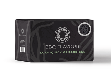 BBQ Flavour kokosbriketten (4 stuks)
