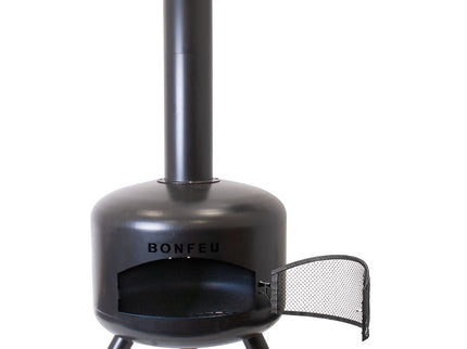 BonFeu BonGiro Black Fireplace