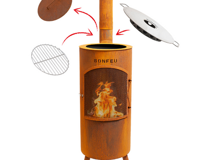 BonFeu BonTino LP Corten Tuinhaard