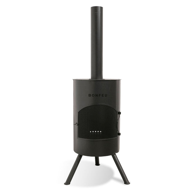 BonFeu BonTon 40 tuinhaard zwart productfoto
