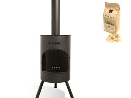 BonFeu BonTon 50 Black Fireplace