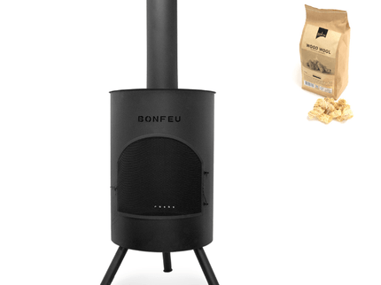 BonFeu BonTon 60 Zwart Tuinhaard