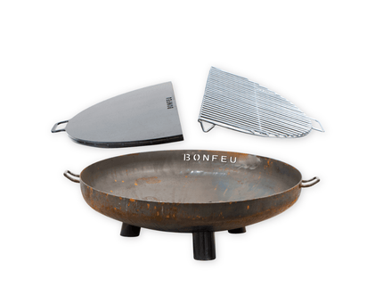 Package deal BonFeu BonBowl Plus 60 + BonPlancha 1/2 60 + BonGrill 1/2 60