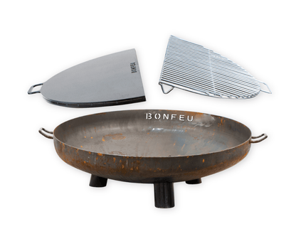 Package deal BonFeu BonBowl Plus 80 + BonPlancha 1/2 80 + BonGrill 1/2 80