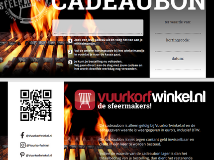 Cadeaubon (alle bedragen mogelijk)