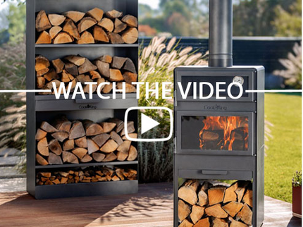 CookKing Garden Fireplace Vento with Oven