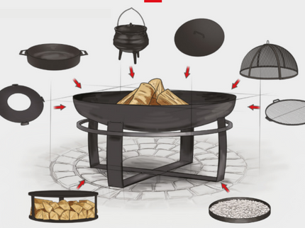 CookKing Fire bowl Indiana 80 cm