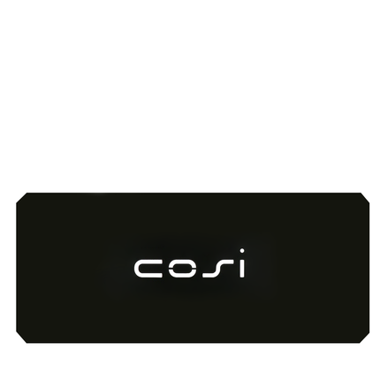 Cosi Cover Plate for Glas set Straight
