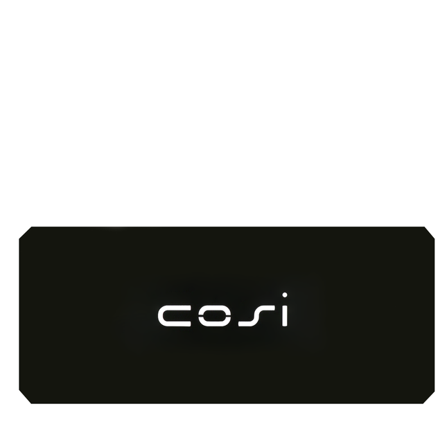 Cosi Cover Plate for Glas set Straight