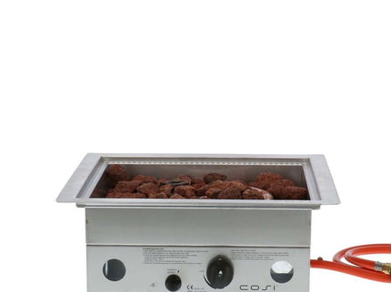 Cosi Fires built-in burner Square