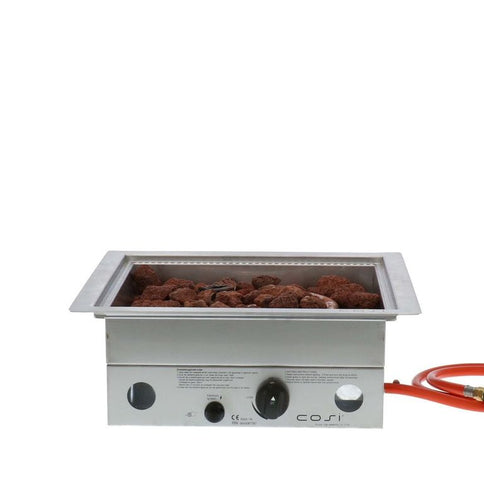 Cosi Fires built-in burner Square